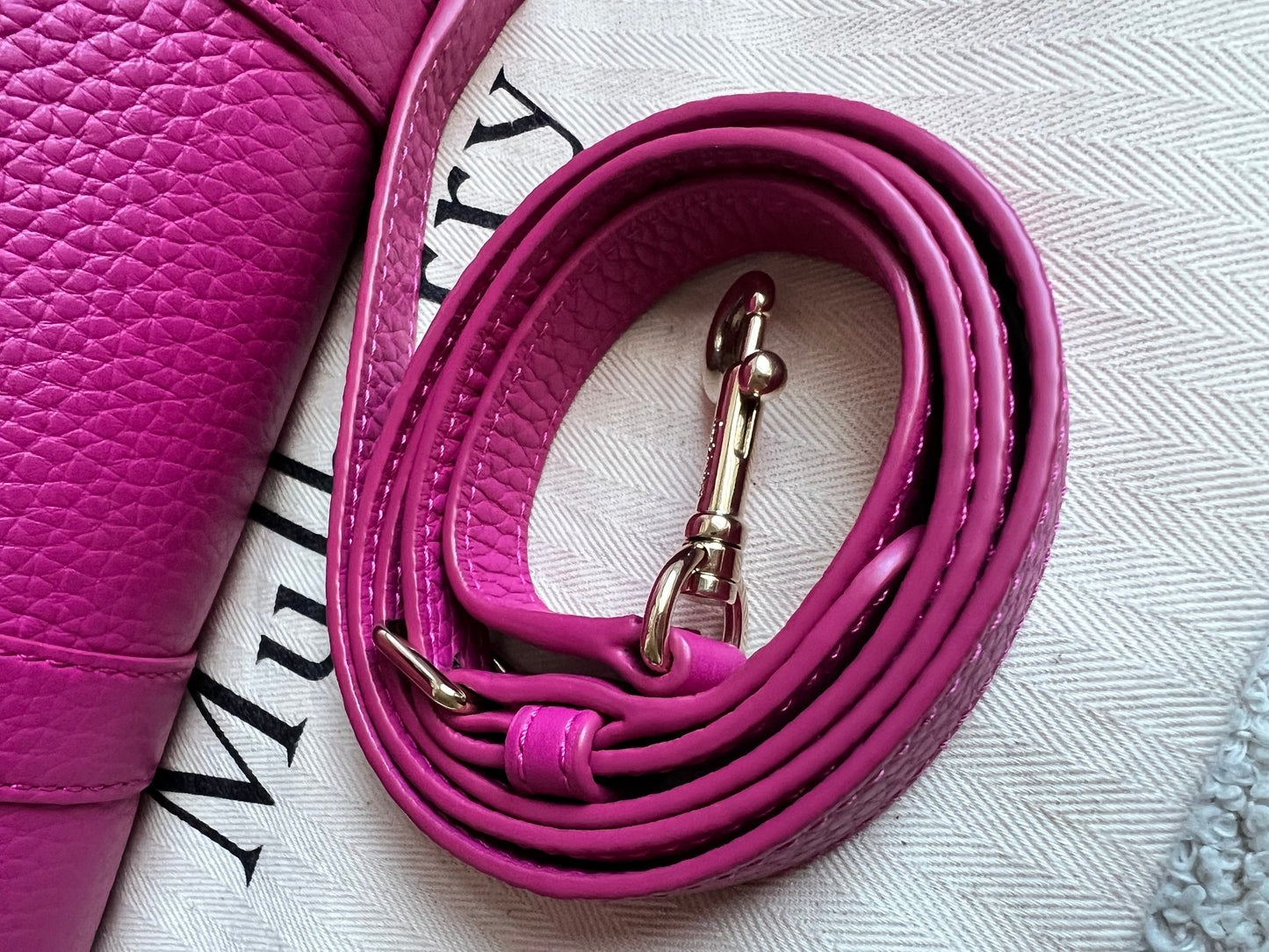 Mulberry Pink Mini Zipped Bayswater (RRP £1095)