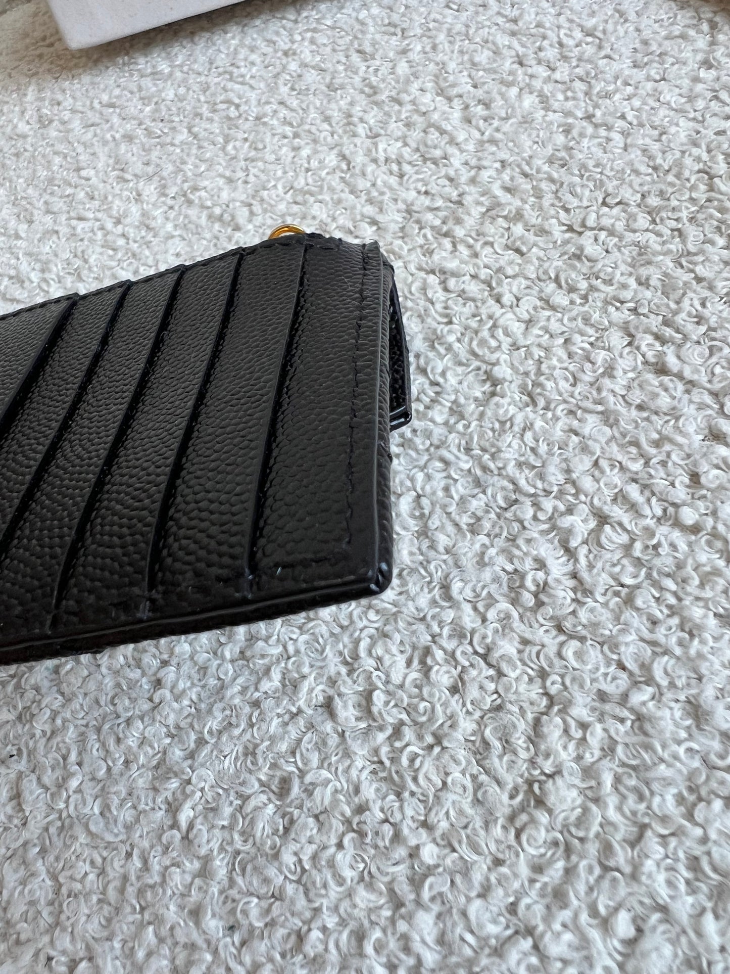 Yves Saint Laurent (YSL) Cassandre Matelasse Fragments Flap Card Case (RRP £355)