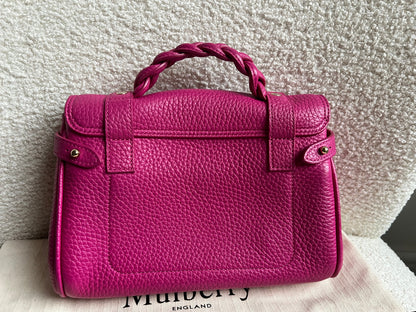 Mulberry Pink Mini Alexa (RRP £995)