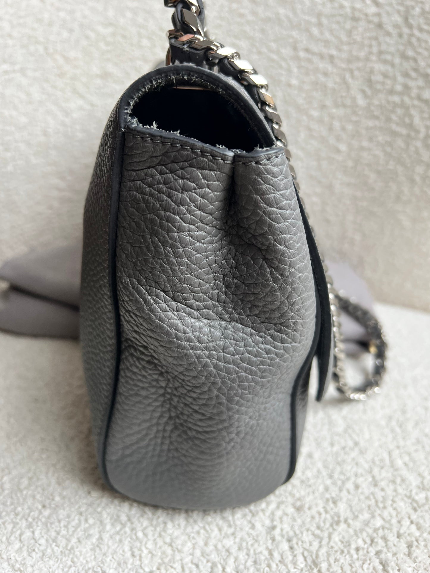 Mulberry Charcoal Grey Medium Top Handle Lily (RRP £1075)