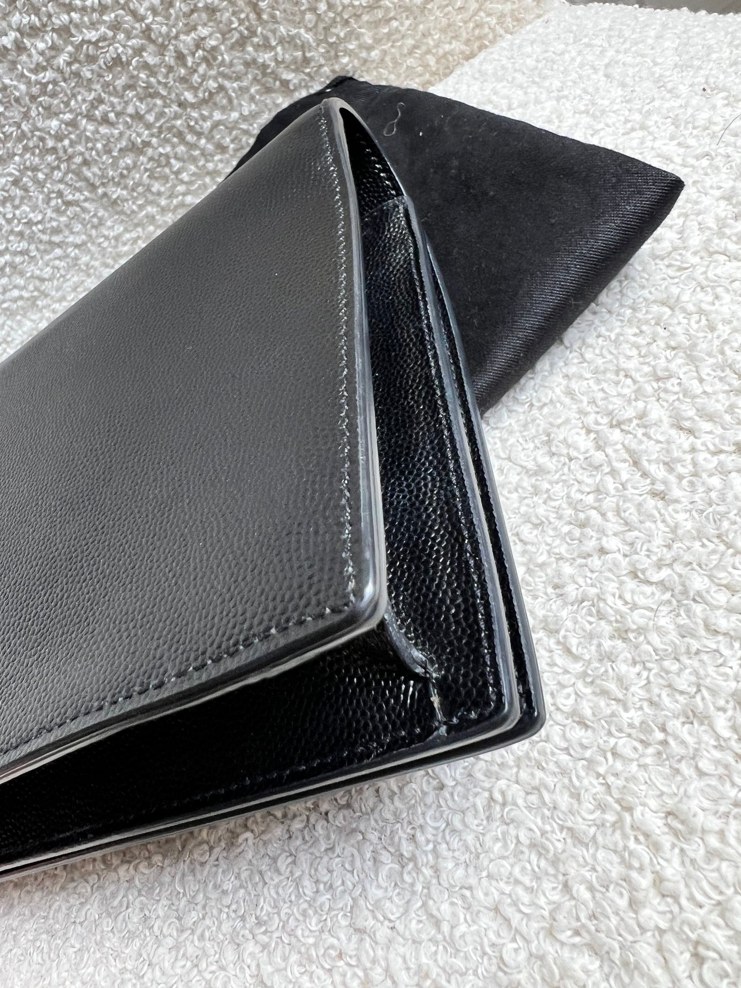 Yves Saint Laurent (YSL) Black Kate Clutch (RRP £1,190)