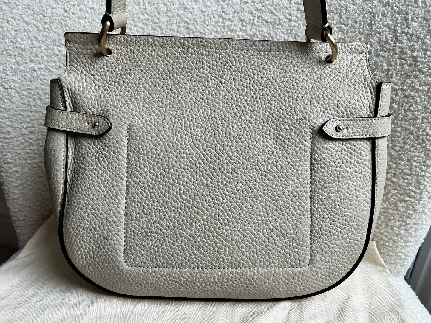 Mulberry Chalk Soft Amberley Satchel (RRP £1,195)