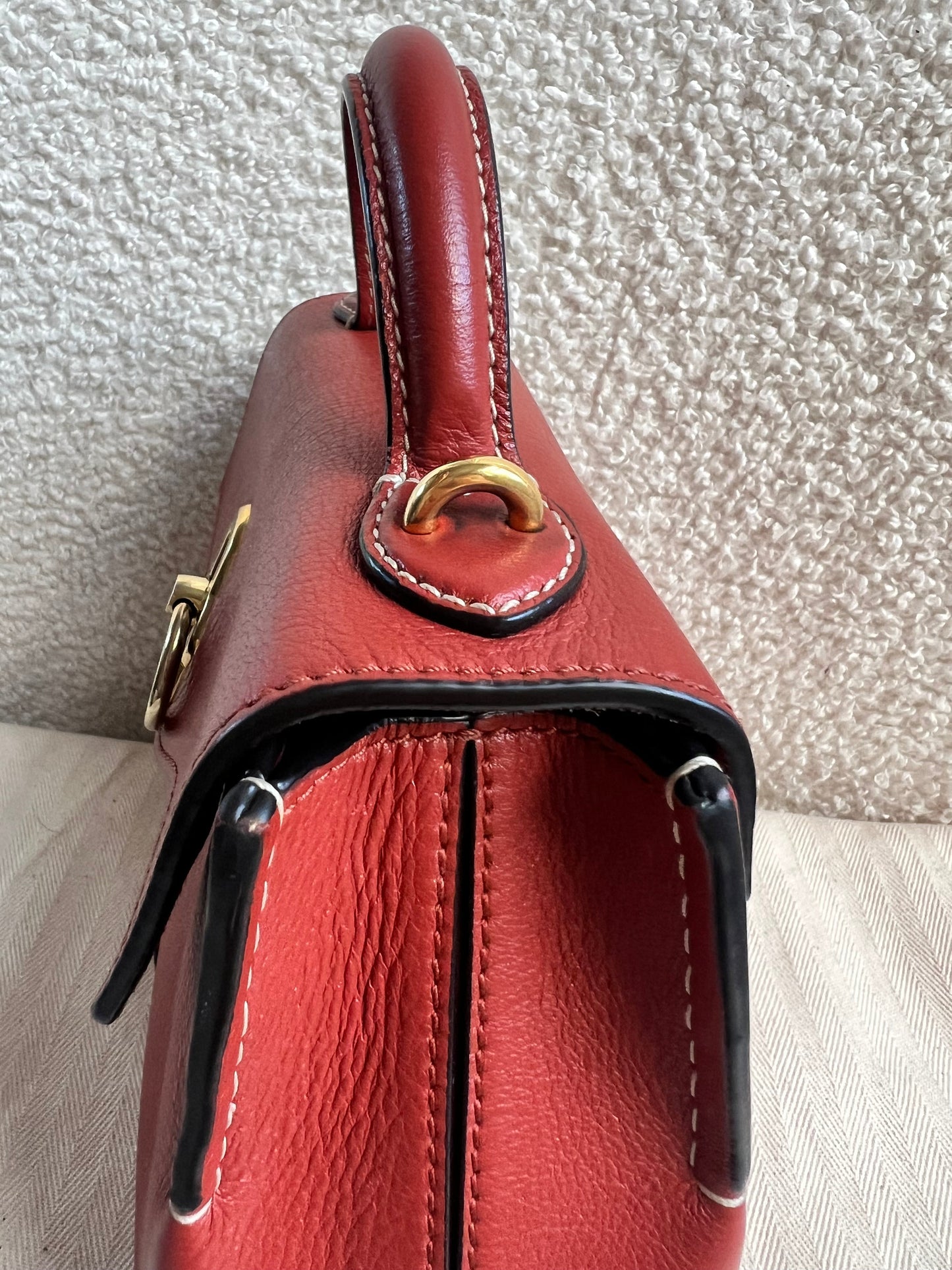 Mulberry Rust Micro Seaton (RRP £795)