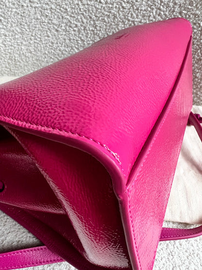 Mulberry Small Spongy Patent Pink Iris