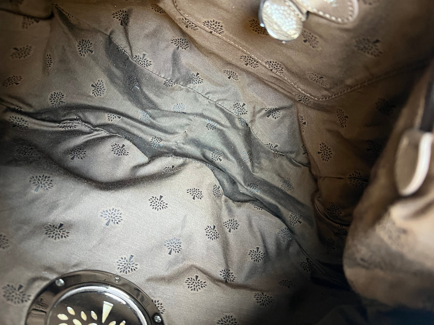Mulberry Taupe Daria Hobo (RRP £795)