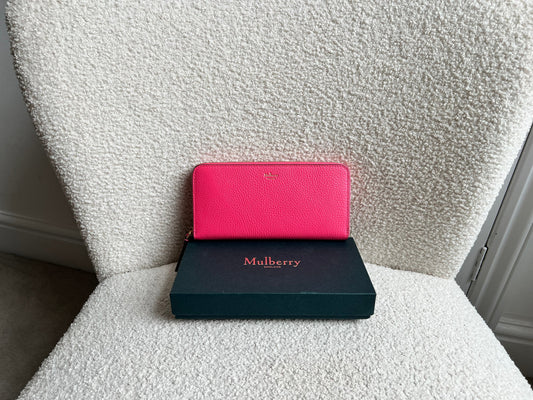 Mulberry Zip Around Continental Wallet (RRP £375)