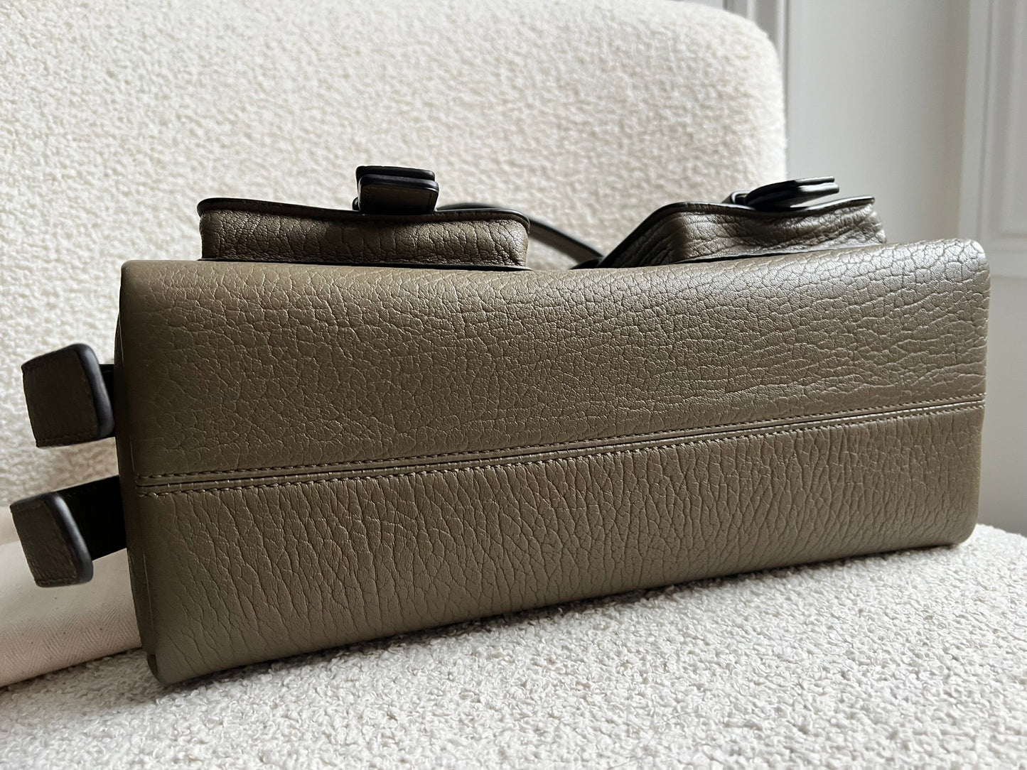 Mulberry Linen Green Maggie (RRP £995)