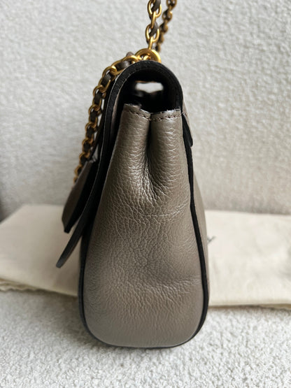 Mulberry Clay Medium Lily with Gold Hardware (RRP £1095)