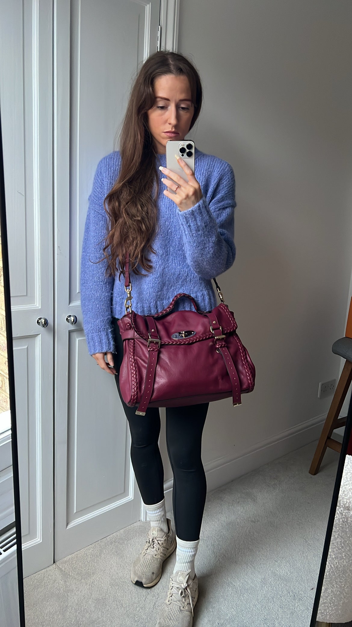 Mulberry Oversized Berry Woven Trim Alexa (RRP £1100)