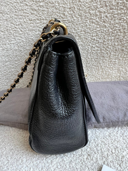 Mulberry Black Regular Lily with Gold Hardware (RRP £995)