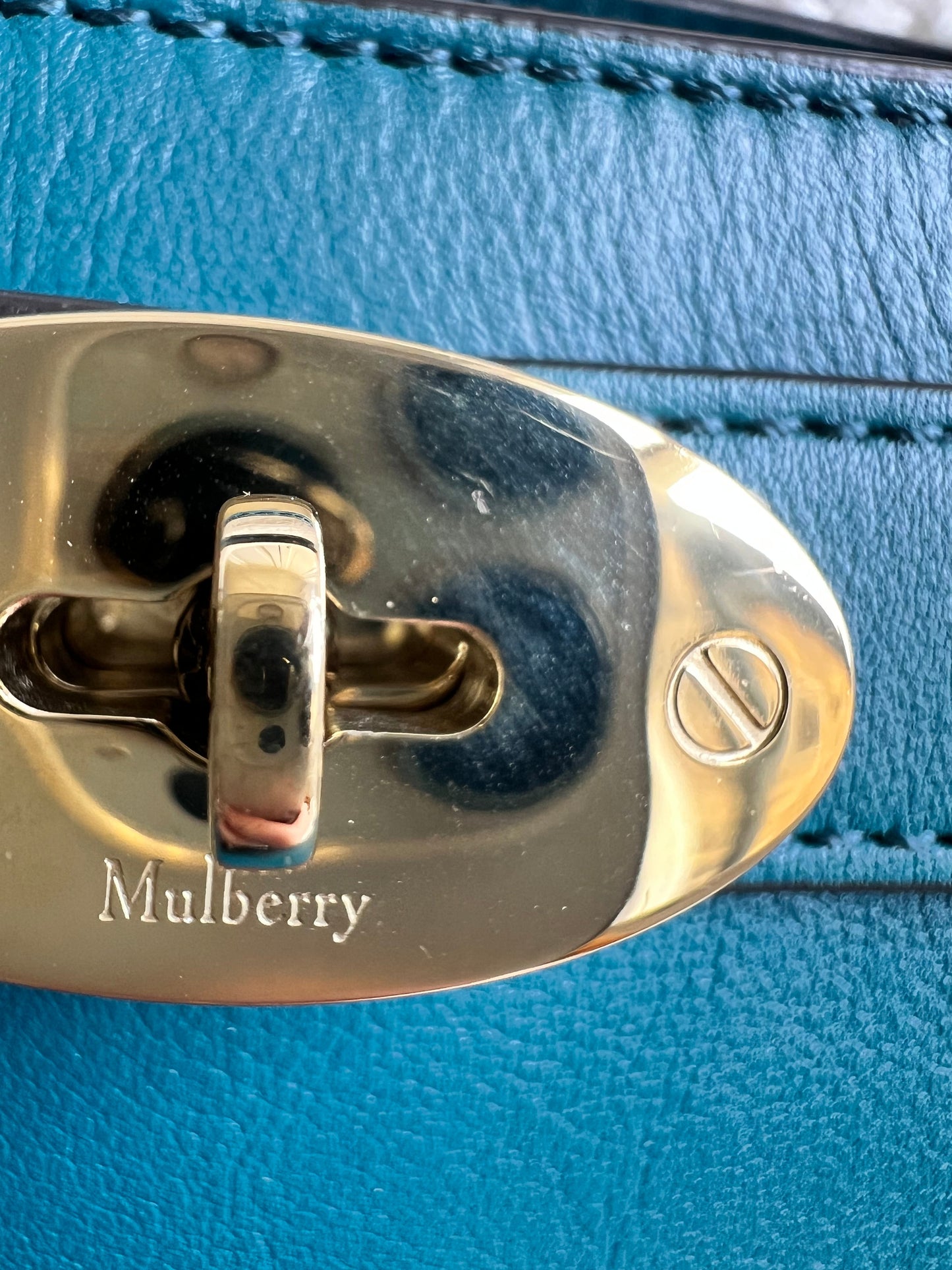Mulberry Titanium Blue Small Islington (RRP £995)