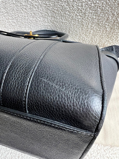 Mulberry Black Small Zipped Bayswater (RRP £1,245)