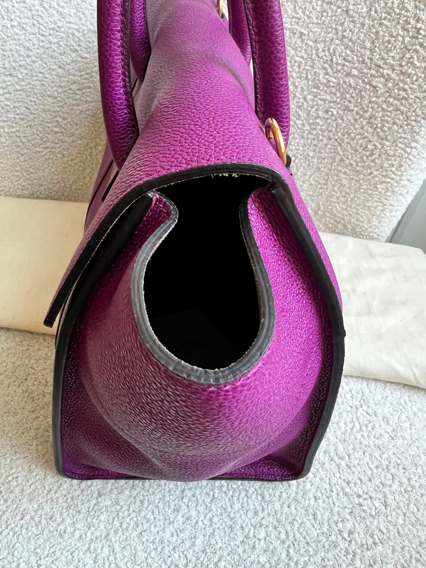 Mulberry Violet Bayswater with Strap (RRP £1,095)