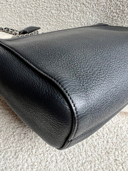 Mulberry Midnight Medium Lily with Silver Hardware (RRP £1095)