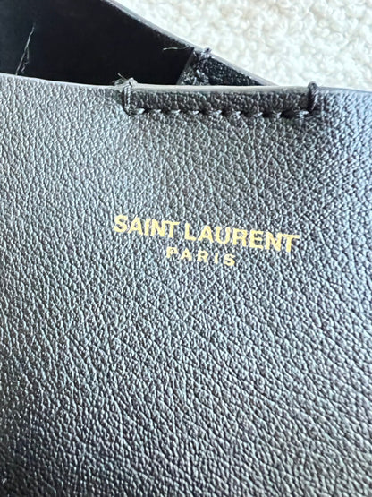 Yves Saint Laurent (YSL) Black E/W Shopping Tote (RRP £1115)