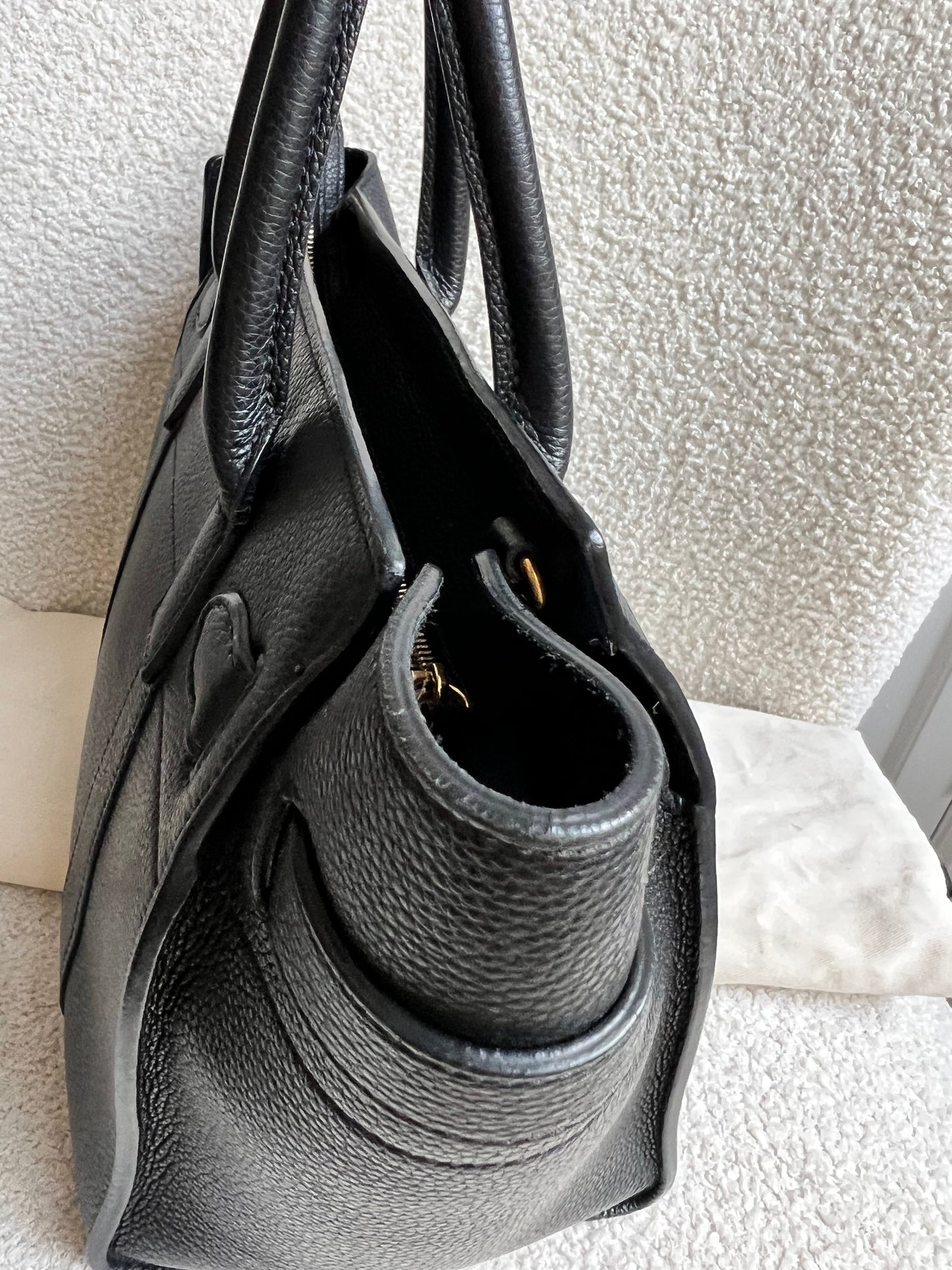 Mulberry Black Small Zipped Bayswater (RRP £1,245)