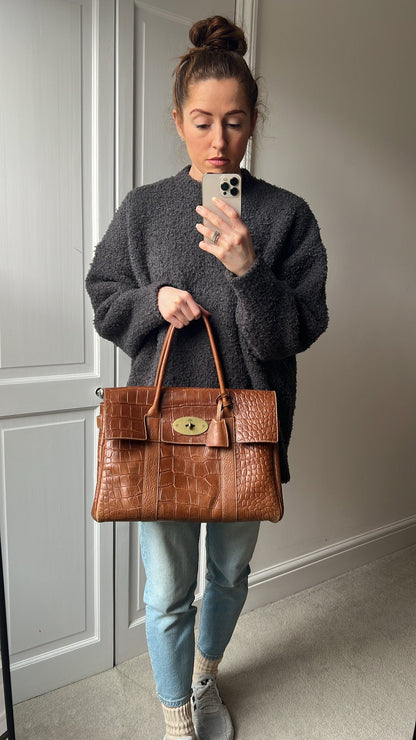 Mulberry Printed Oak Bayswater