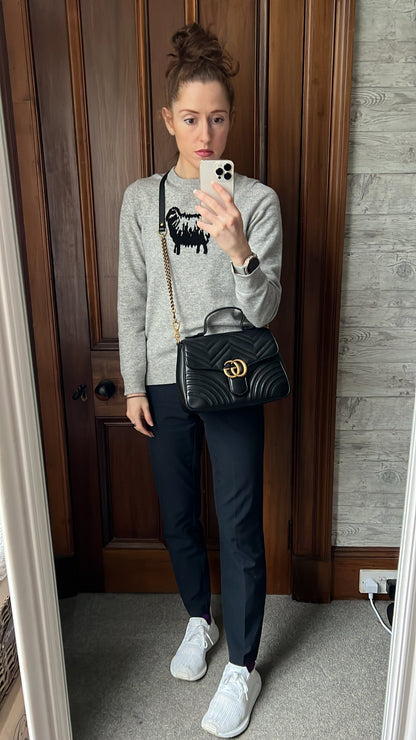 Gucci GG Black Small Top Handle Bag (RRP £2050)