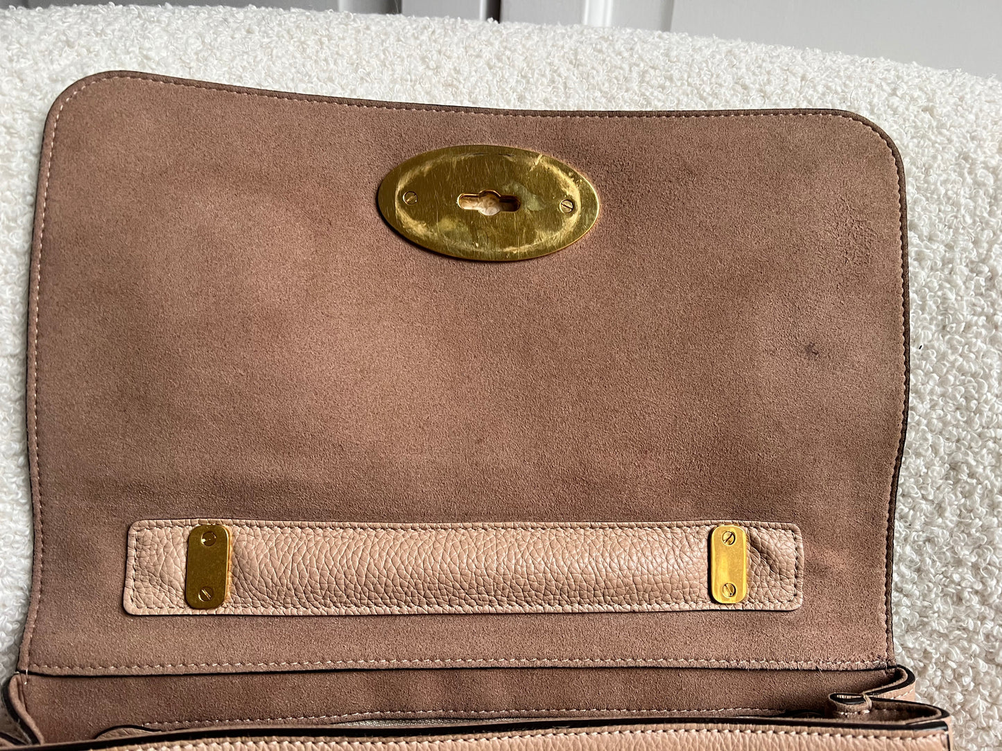 Mulberry Rosewater Medium Lily with Gold Hardware (RRP £995)