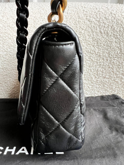 Chanel Candy Chain Mini Flap in Black Lambskin