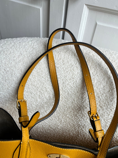 Mulberry Small Deep Amber Bayswater Tote (RRP £795)
