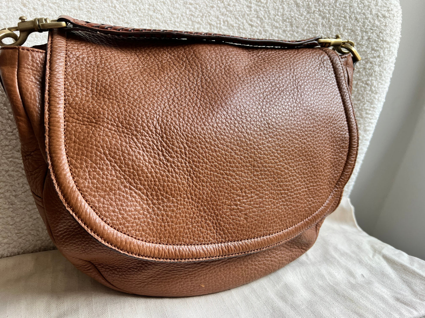 Mulberry Oak Large Effie Satchel