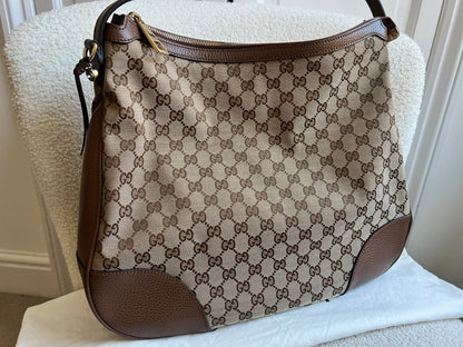 Gucci GG Bree Canvas Hobo