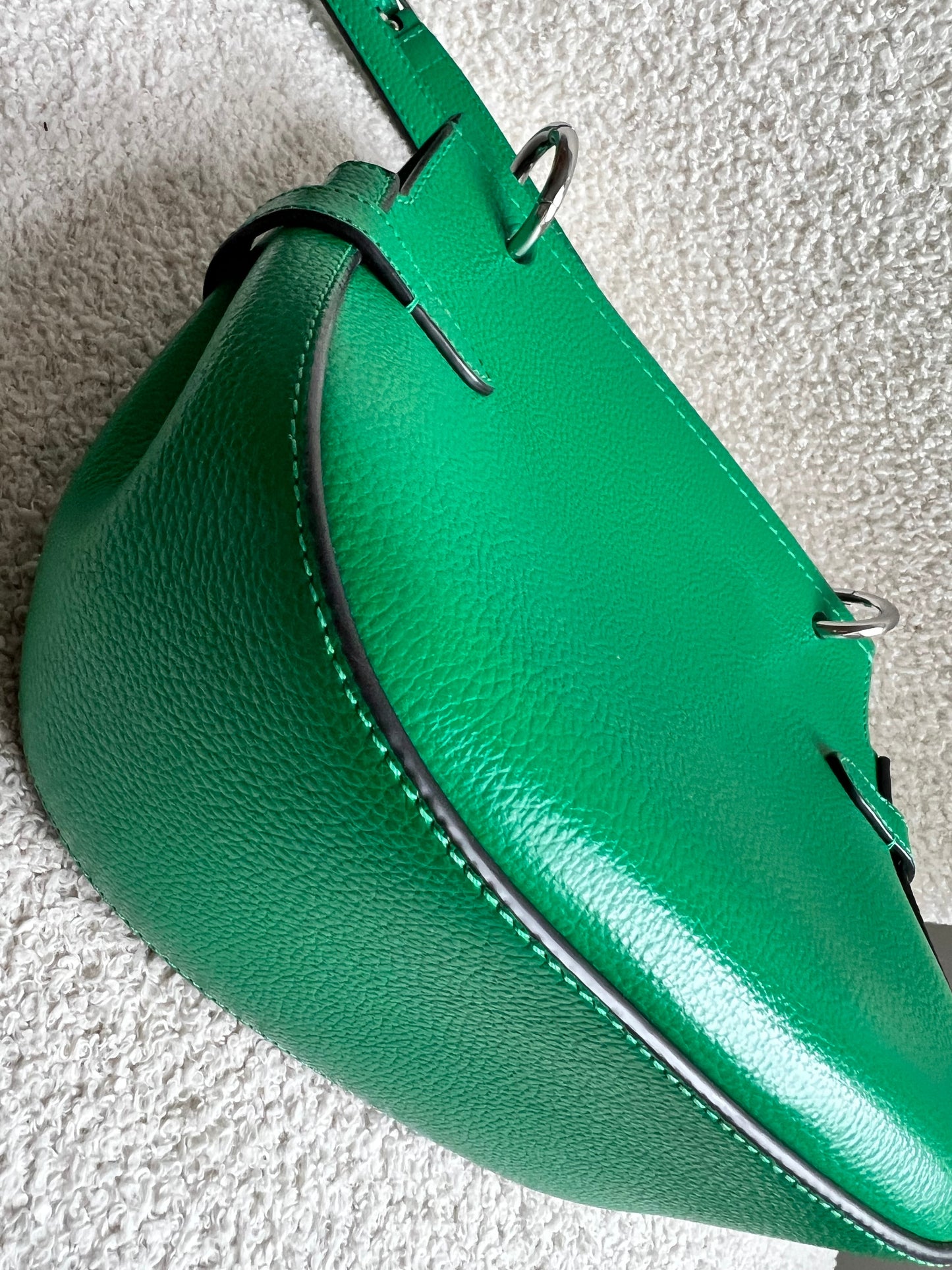 Mulberry Lawn Green Amberley Satchel (RRP £795)