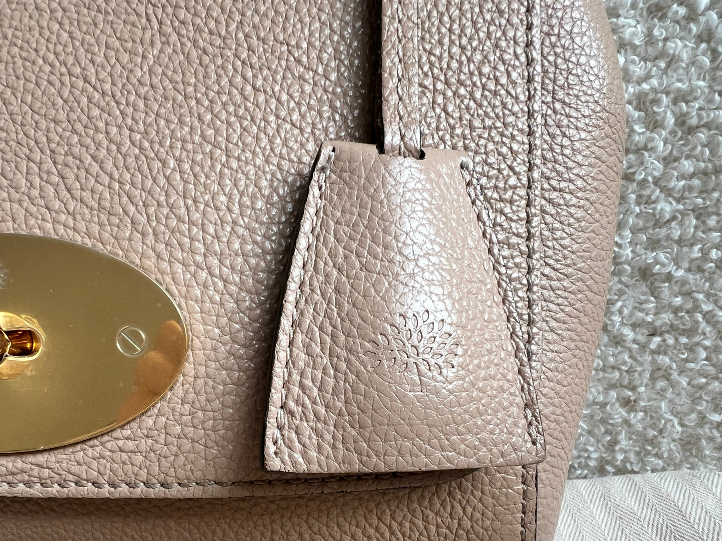 Mulberry Rosewater Regular Lily with Gold Hardware (RRP £995)