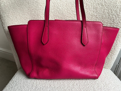 Gucci Pink Swing Tote
