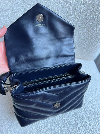 Yves Saint Laurent (YSL) Navy Blue Toy Lou Lou (RRP £1350)