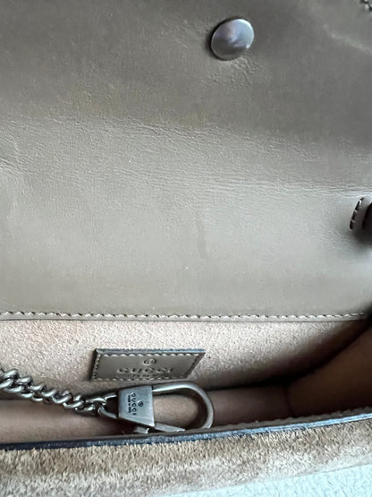 Gucci Dionysus GG Supreme Super Mini Shoulder Bag (RRP £890)