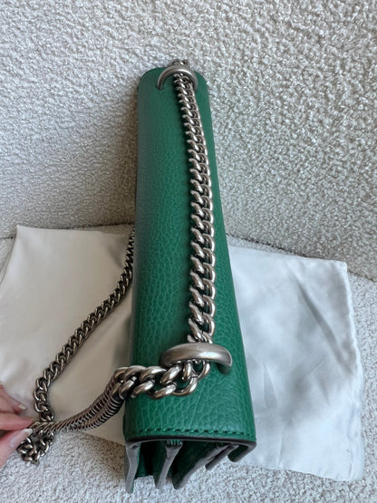 Gucci Dionysus GG Green Small Shoulder Bag (RRP £2,670)