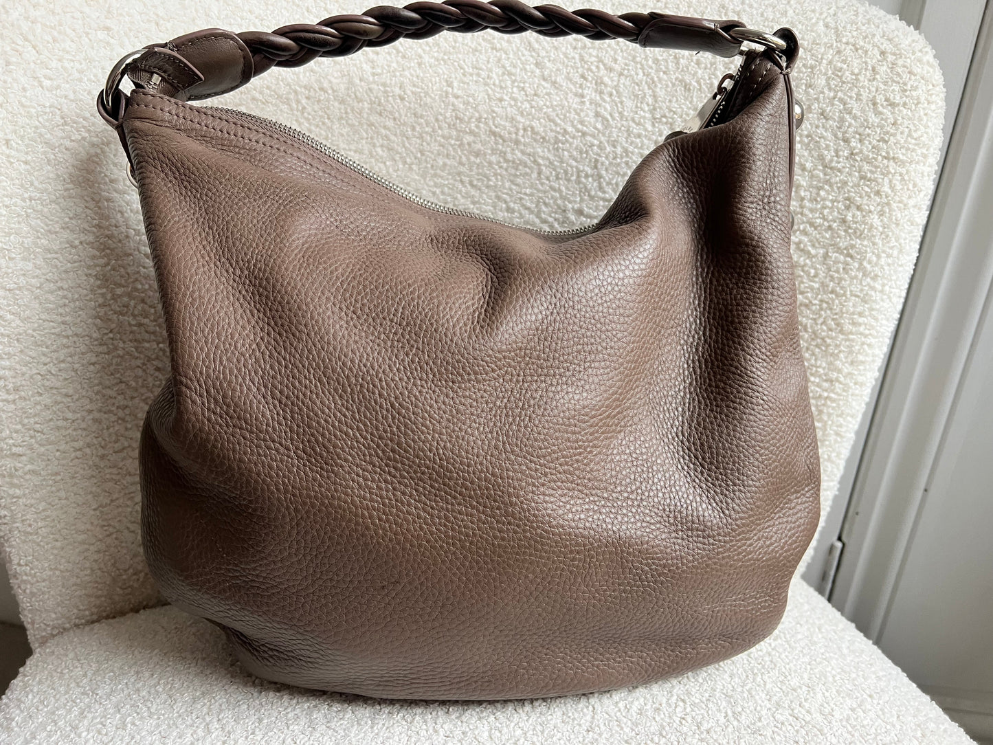 Mulberry Taupe Daria Hobo (RRP £795)