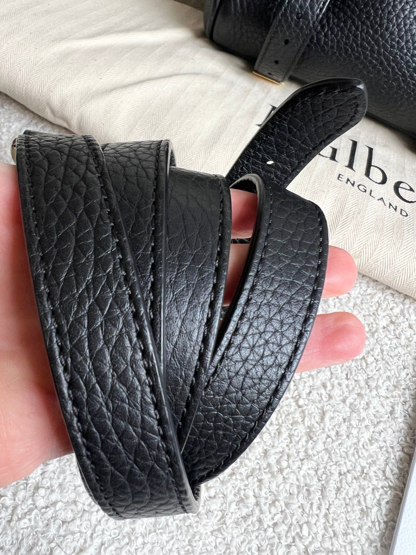 Mulberry Black Mini Alexa (RRP £995)