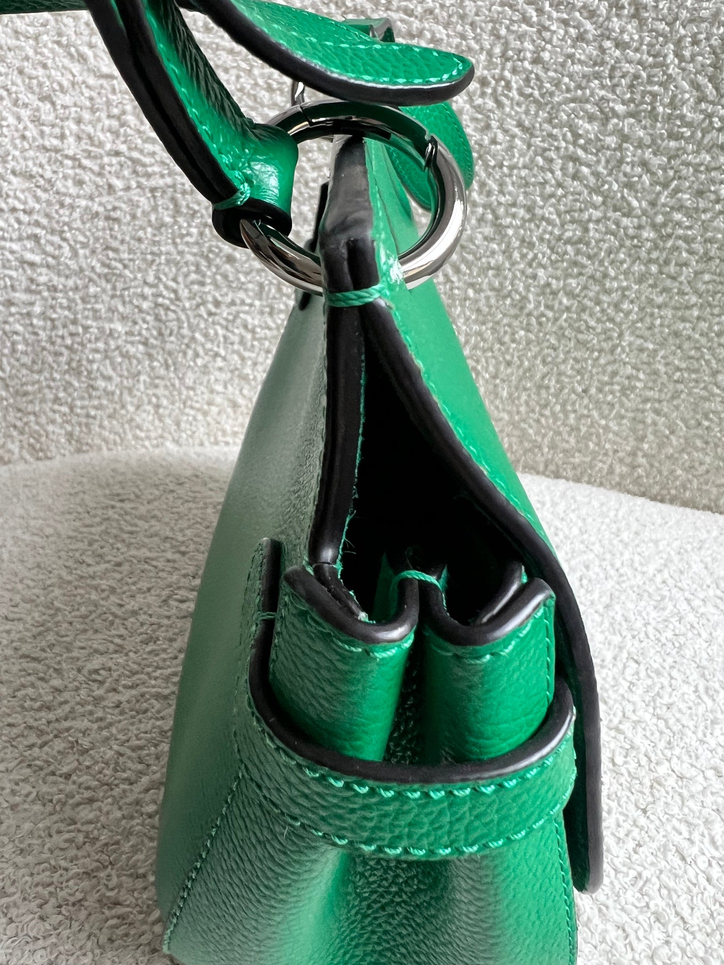 Mulberry Lawn Green Amberley Satchel (RRP £795)