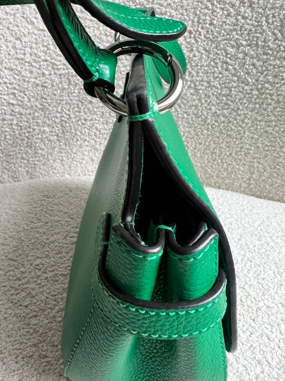 Mulberry Lawn Green Amberley Satchel (RRP £795)