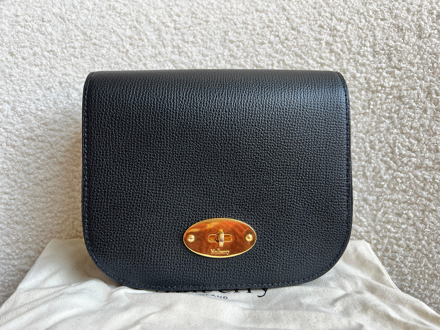 Mulberry Black Small Darley Satchel (RRP £595)
