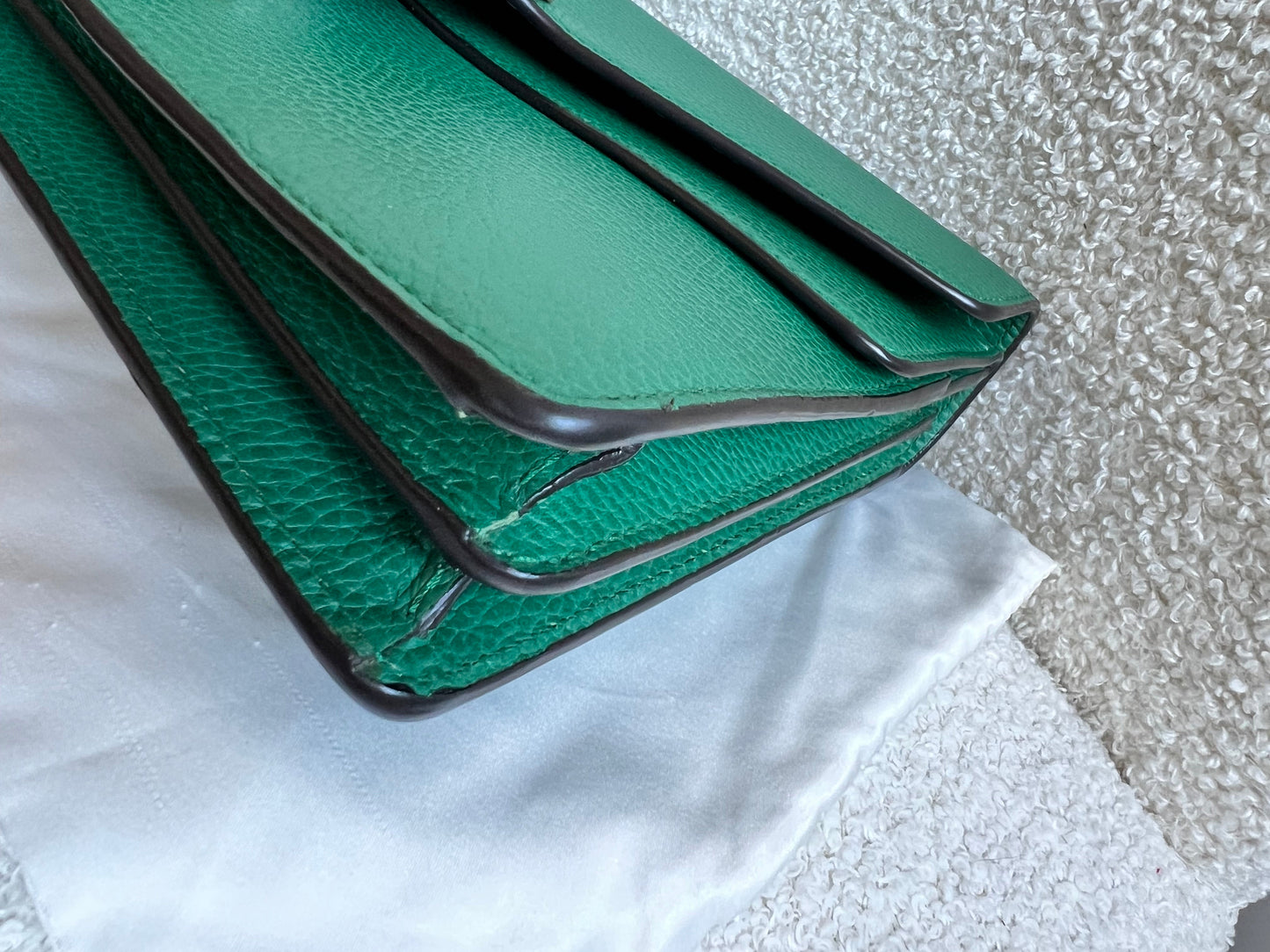 Gucci Dionysus GG Green Small Shoulder Bag (RRP £2,670)