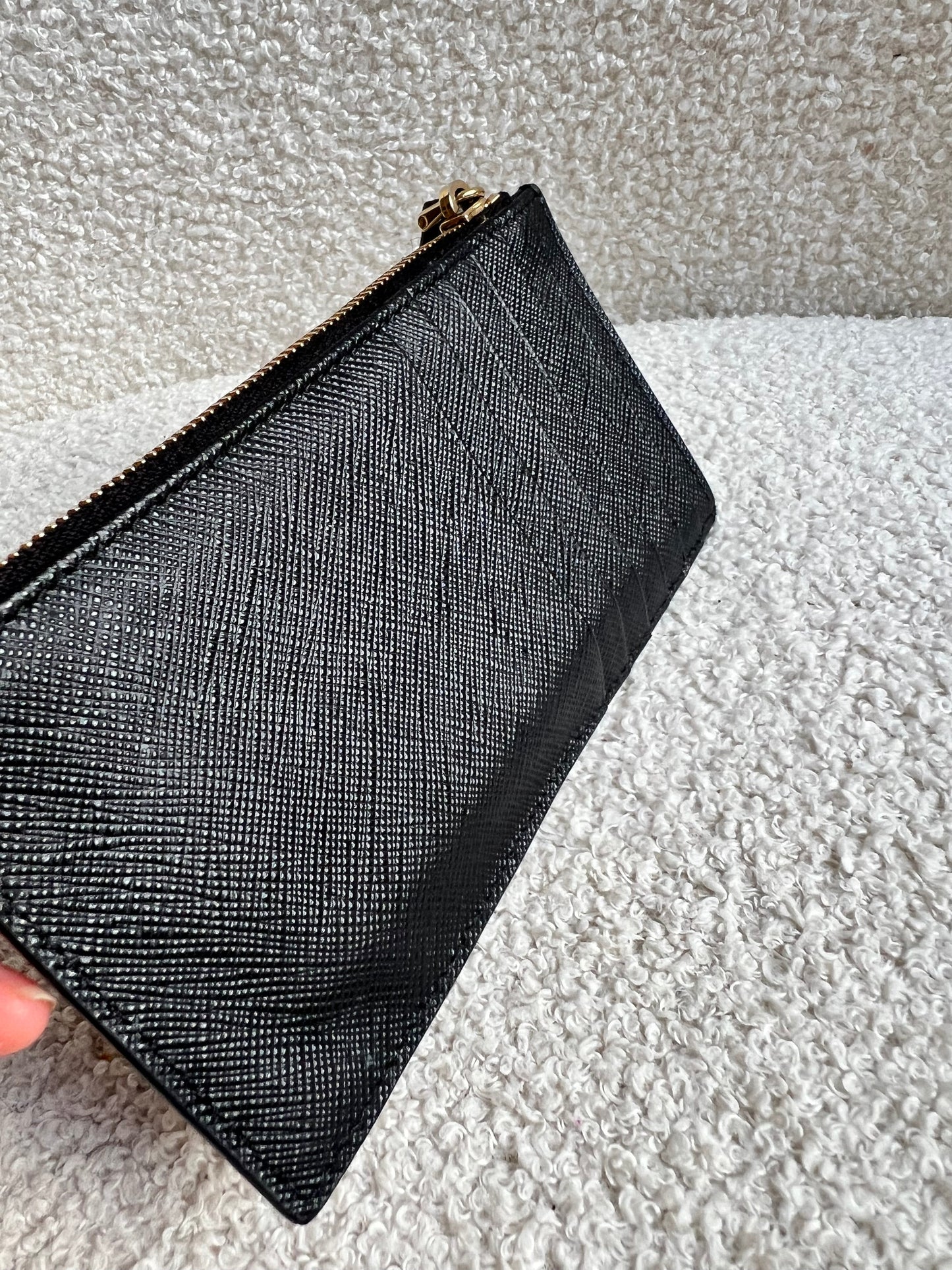 Prada Black Card Holder