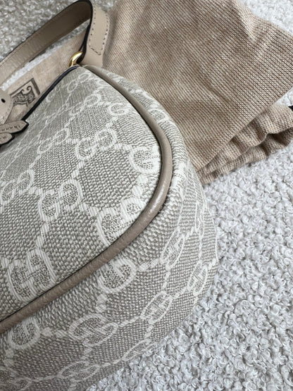 Gucci Ophidia GG Beige Supreme Shoulder Bag (RRP £930)
