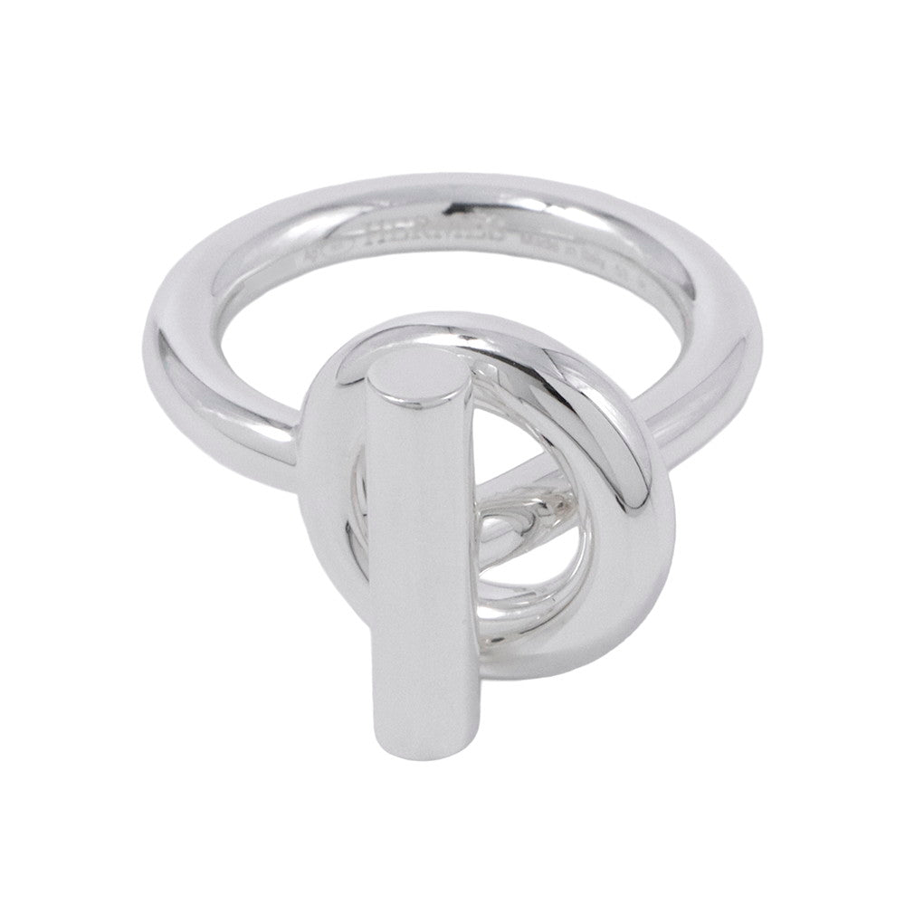 HERMES Echappee Ring Size 53 SV925