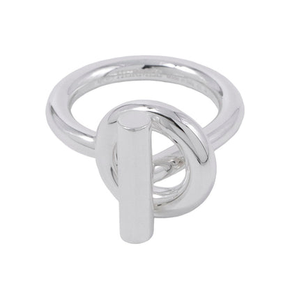 HERMES Echappee Ring Size 53 SV925