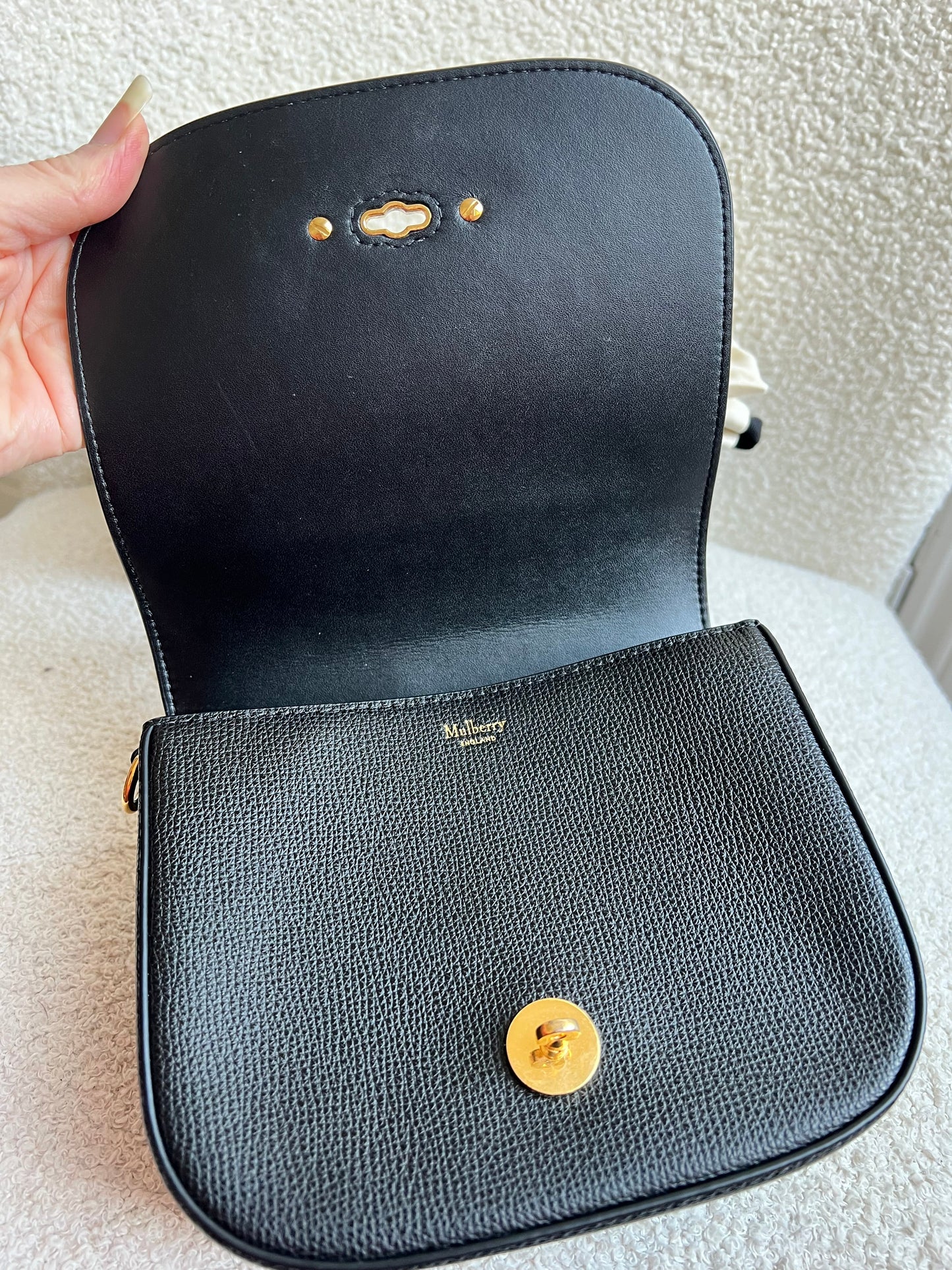 Mulberry Black Small Darley Satchel (RRP £595)