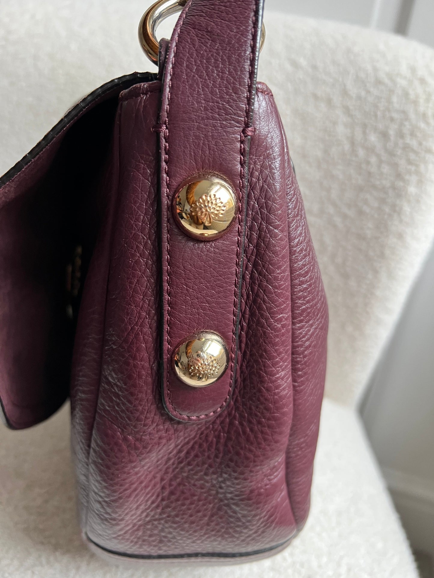 Mulberry Oxblood Daria Satchel (RRP £795)