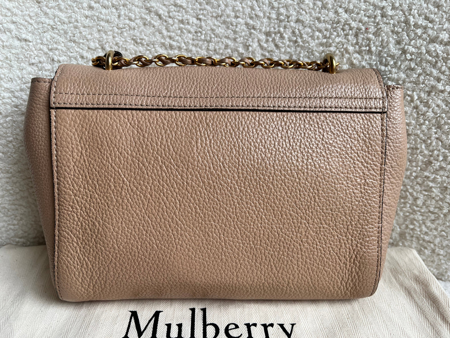 Mulberry Rosewater Regular Lily with Gold Hardware (RRP £995)