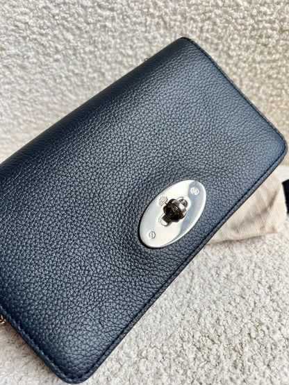 Mulberry Midnight Bayswater Clutch (RRP £495)