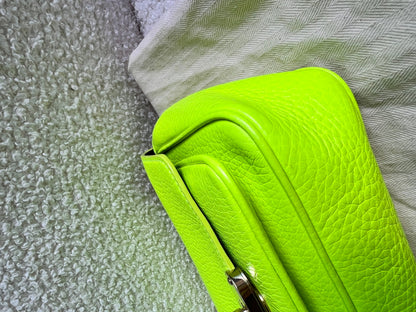 Mulberry Neon Yellow Mini Darley Shoulder Bag (RRP £725)