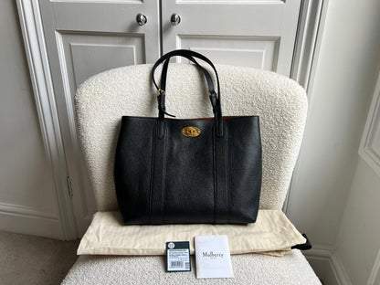 Mulberry Small Black Bayswater Tote (RRP £795)