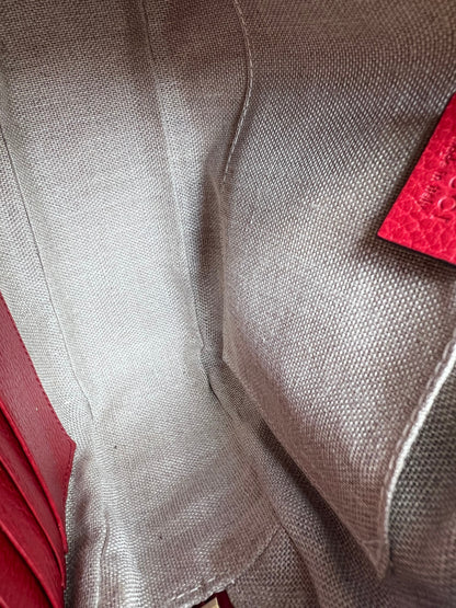 Gucci Bree GG Canvas Red Small Messenger Bag